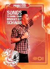 Load image into Gallery viewer, PREORDER!: SONGS TO BURN YOUR BRIDGES BY SCHWABBLEHEAD TRADING CARD