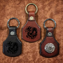 Load image into Gallery viewer, PREORDER! BLACKTHORN LEATHER KEY HOLDER
